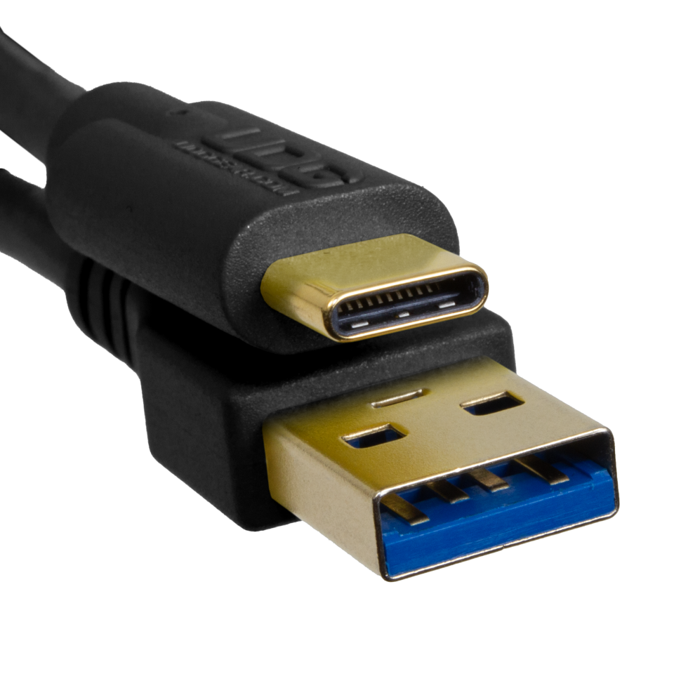 UDG SES KABLOSU USB  3.2 C-A SİYAH DÜZ (1,5 metre)