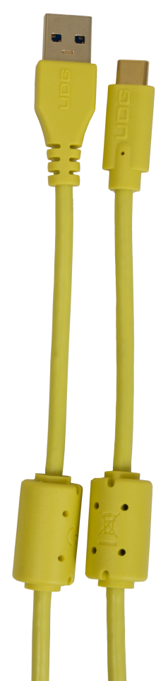 UDG SES KABLOSU USB 3.2 C-A SARI  DÜZ (1,5 metre)