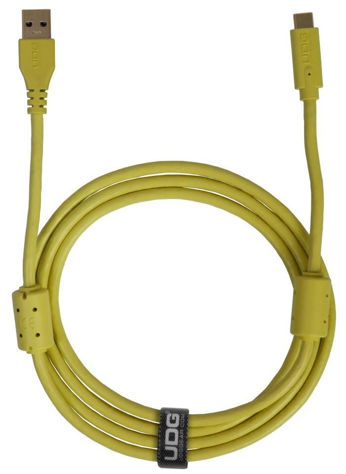 UDG SES KABLOSU USB 3.2 C-A SARI  DÜZ (1,5 metre)