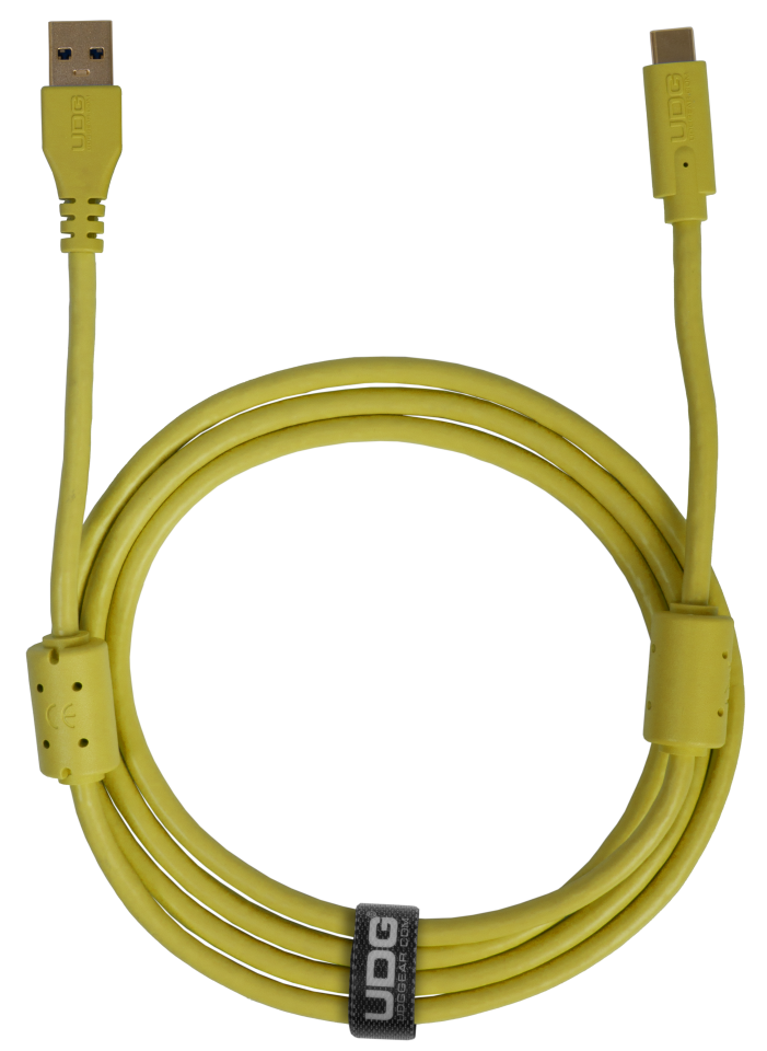 UDG SES KABLOSU USB 3.2 C-A SARI  DÜZ (1,5 metre)