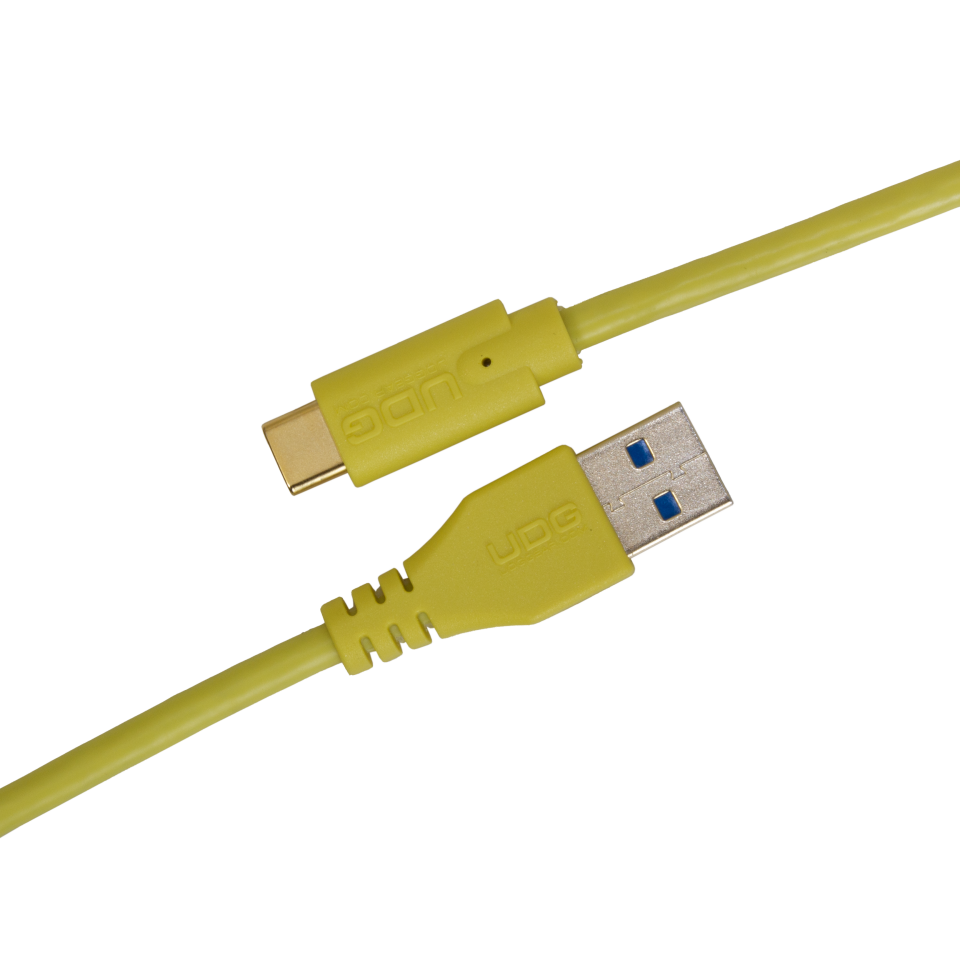 UDG SES KABLOSU USB 3.2 C-A SARI  DÜZ (1,5 metre)