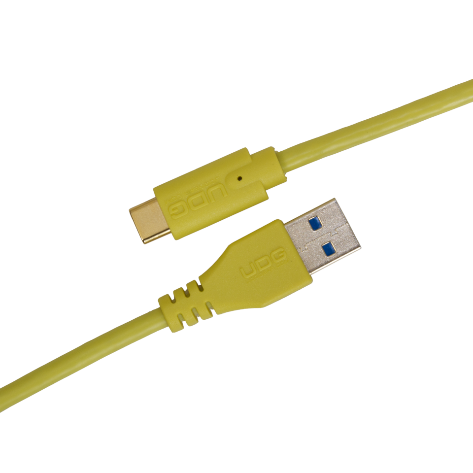 UDG SES KABLOSU USB 3.2 C-A SARI  DÜZ (1,5 metre)
