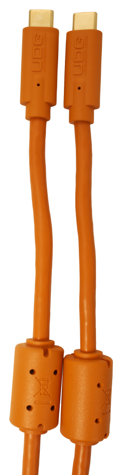 UDG SES KABLOSU USB 3.2 C-A TURUNCU DÜZ (1,5 metre)