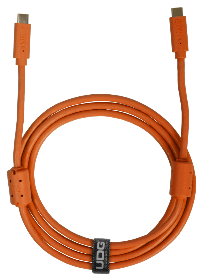 UDG SES KABLOSU USB 3.2 C-A TURUNCU DÜZ (1,5 metre)