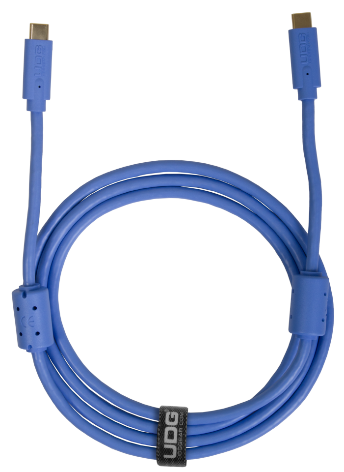 UDG SES KABLOSU USB 3.2 C-A MAVİ DÜZ (1,5 metre)