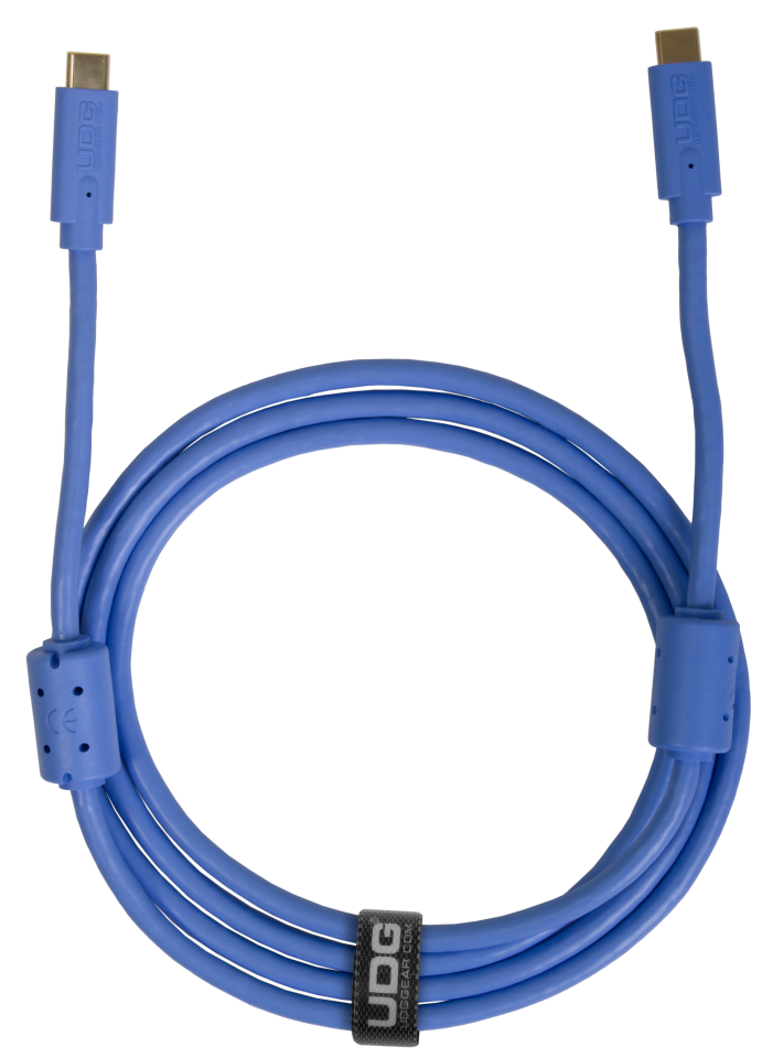 UDG SES KABLOSU USB 3.2 C-CMAVİ DÜZ (1,5 metre)