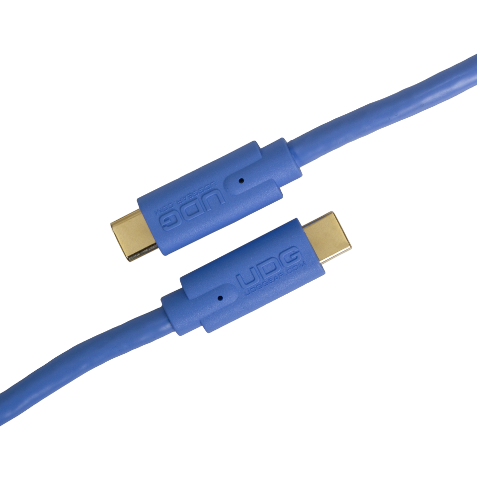 UDG SES KABLOSU USB 3.2 C-CMAVİ DÜZ (1,5 metre)