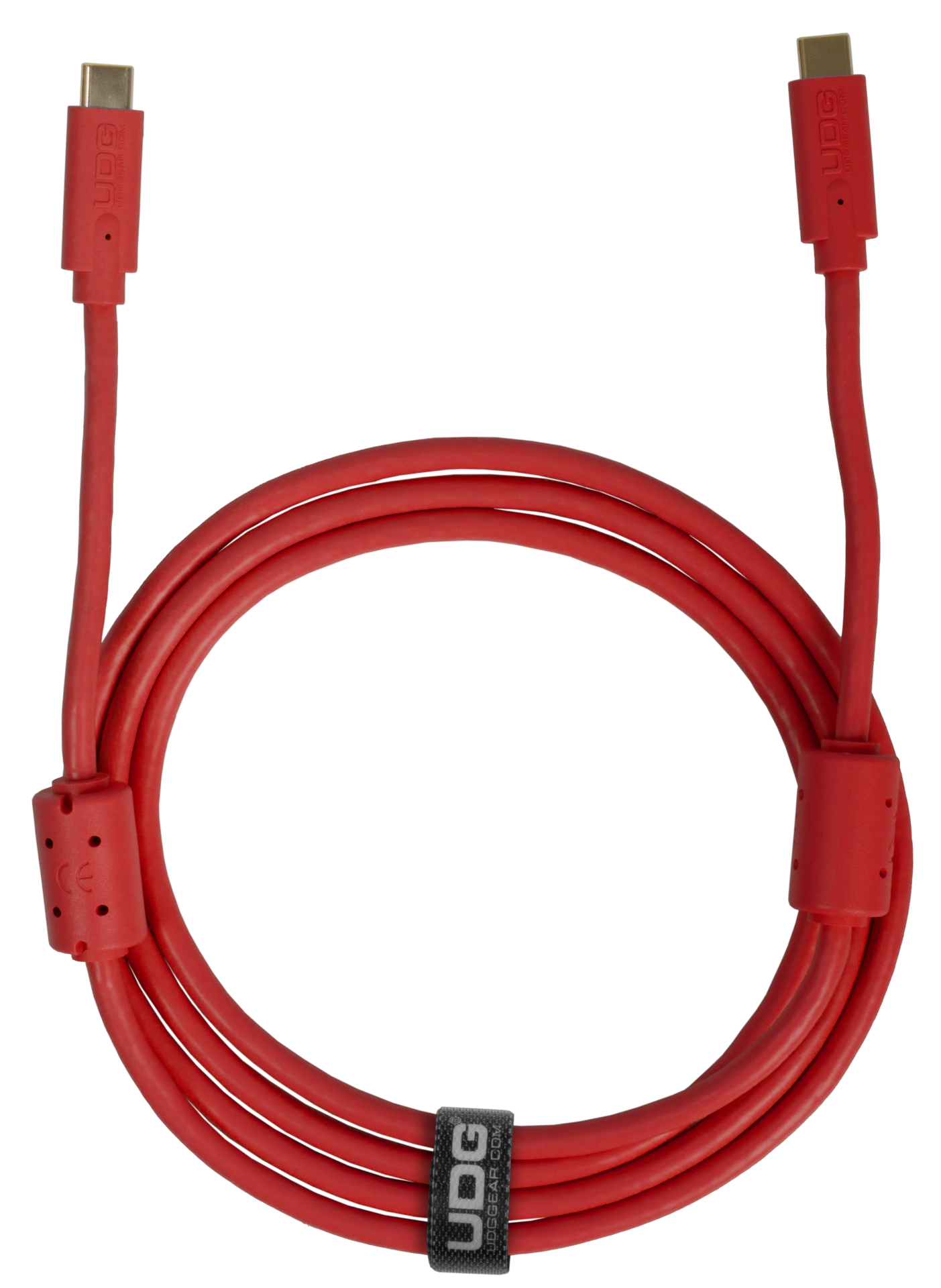 UDG SES KABLOSU USB 3.2 C-C KIRMIZI DÜZ (1,5 metre)