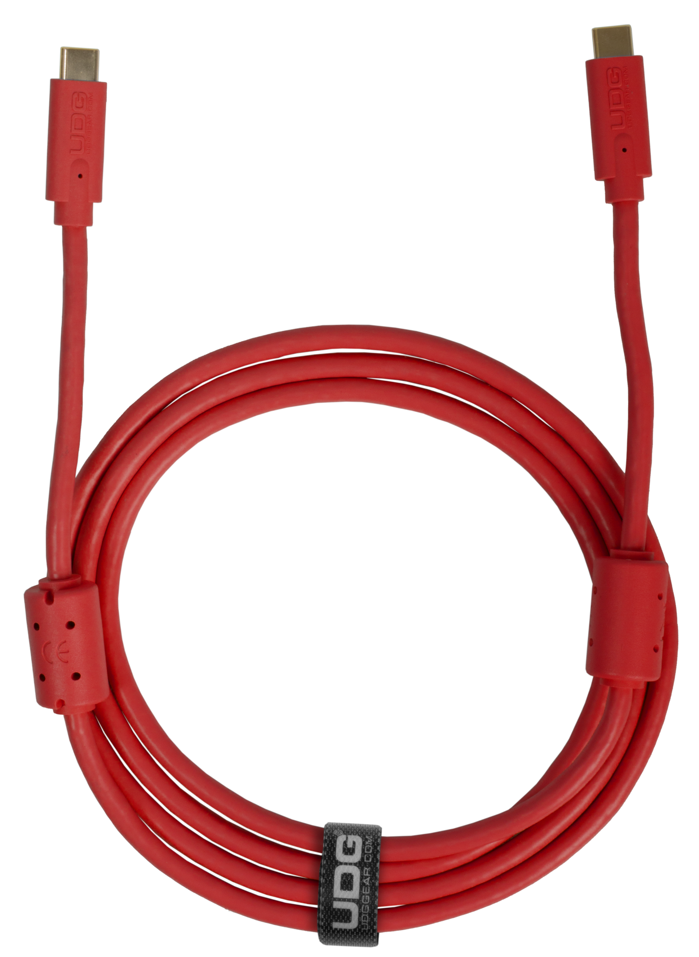 UDG SES KABLOSU USB 3.2 C-C KIRMIZI DÜZ (1,5 metre)