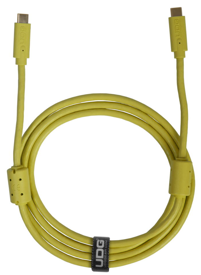 UDG SES KABLOSU USB 3.2 C-A SARI DÜZ (1,5 metre)