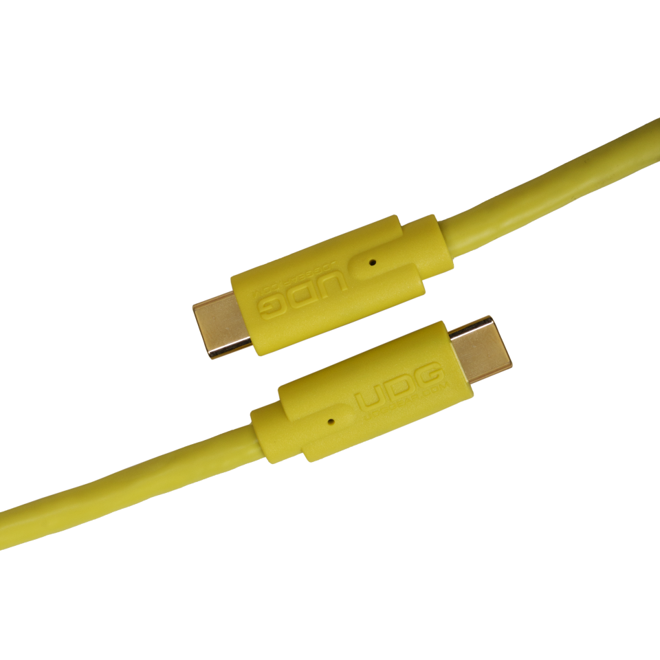 UDG SES KABLOSU USB 3.2 C-A SARI DÜZ (1,5 metre)