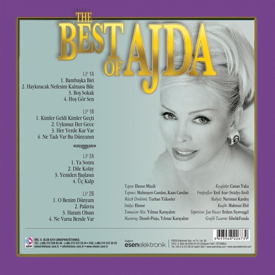 THE BEST OF AJDA PEKKAN  (2LP)
