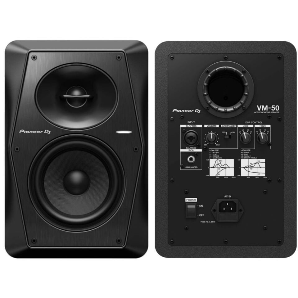 PIONEER VM 50 STÜDYO /DJ  AKTİF  MONİTÖR HOPERLÖRÜ (TEK)