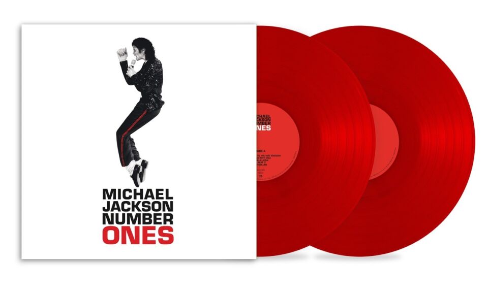 MICHAEL  JACKSON  NUMER ONES (KIRMIZI ) (2LP)